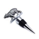 Great Promotion Gift Wine Accessories Metal Letter A Blank Wine Bottle Stopper