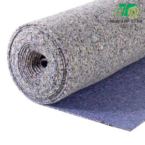 Quality Comfort Step Carpet Felt Underlay 4mm High End With PE Film wholesale