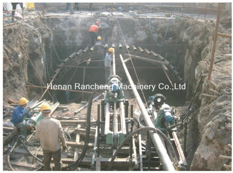 40-60m Split Type Hydraulic Anchor Drilling Rig With Electric Motor Power 7.5KW