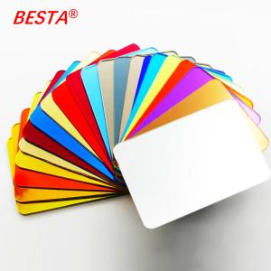 Quality Customization Adhesive Backed Mirrored Sheets Furniture Acrylic Sheet 1.20g/Cm3 wholesale