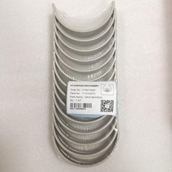 Mian Bearing 1115100870 1115100872 1115100670 Hyunsang Excavator Parts Fits