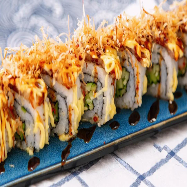 Pure Broth Shaved Sushi BQF Freezing Process and No Added Ingredients for Good Taste