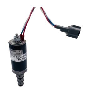 Quality STAR ZEBRA Premium Rotary Brake Solenoid Valve KWE5K-G24D05 for Kato HD820 1430 Excavator Top-Quality Construction Machinery Parts wholesale