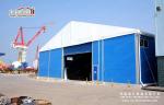 Water Resistant Industrial Storage Tents With Steel Sandwich Hard Wall