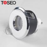 Recessed Waterproof Bathroom Spotlights , GU5.3 White Bathroom Ceiling Light