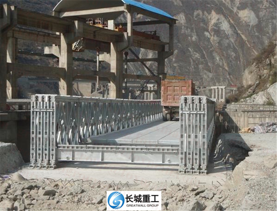 Compact-200 Bailey Bridge exported to worldwide span up to60.96meters