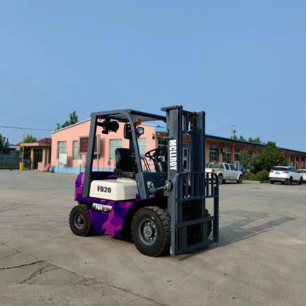 Customizable Settings Counterweight Forklift Truck Maximum Permissible Gradient