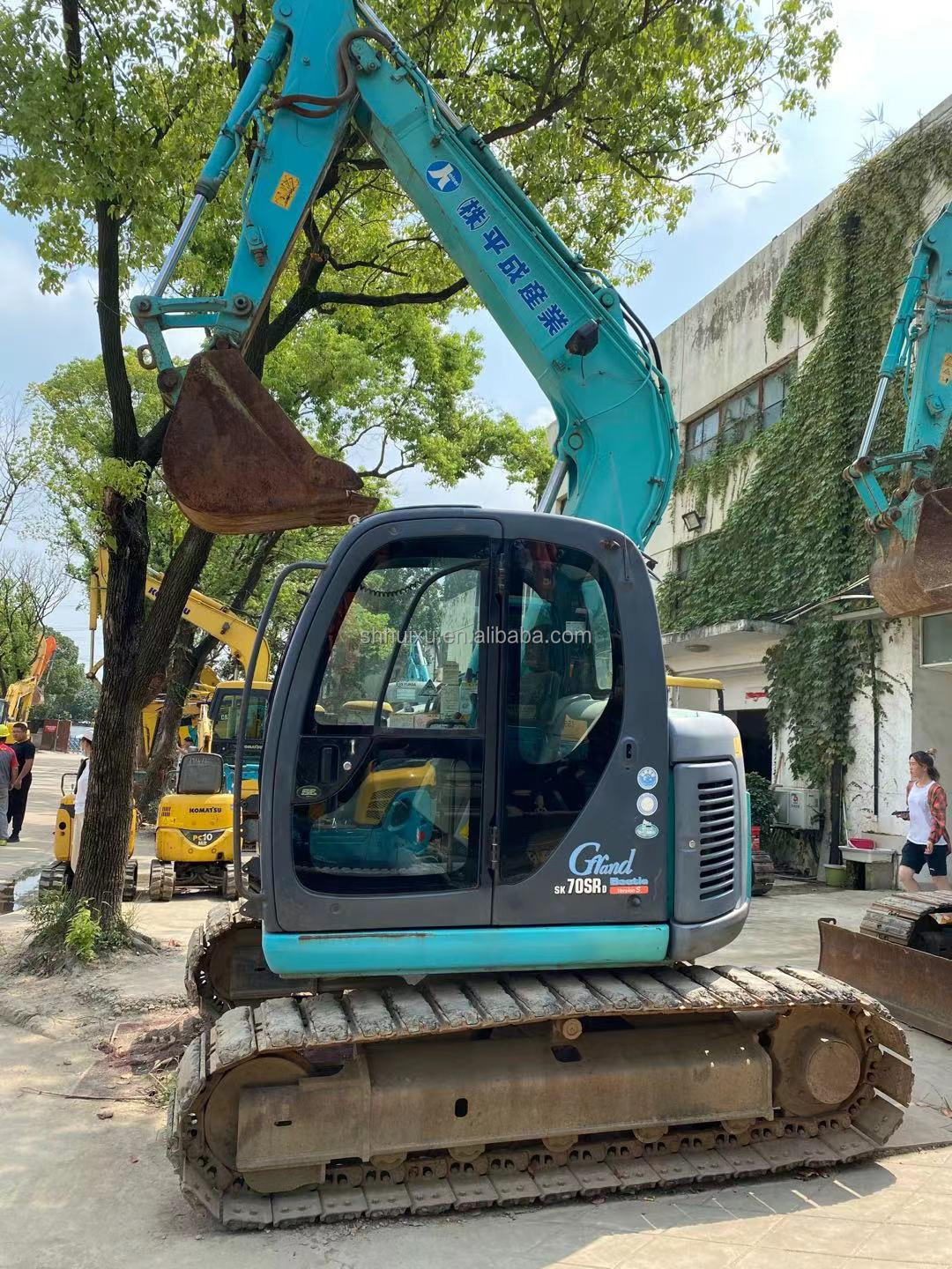 Used Kobelco Excavator SK70SR Kobelco Mini Excavators Kobelco 7 Ton Excavator For Sale