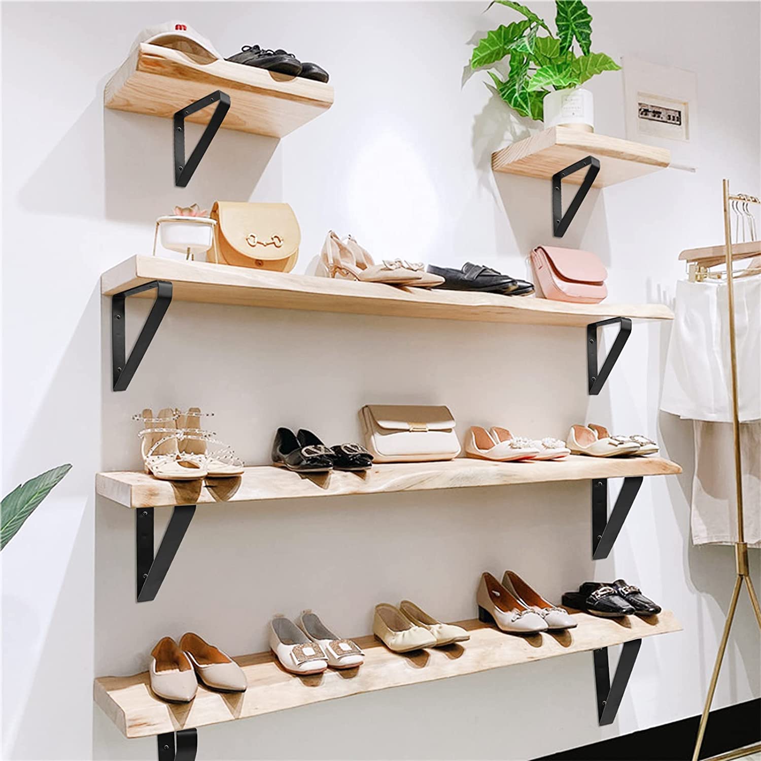 Custom Size Decorative Shelve Supports for Bedroom Living Room 8 Inch Support Items