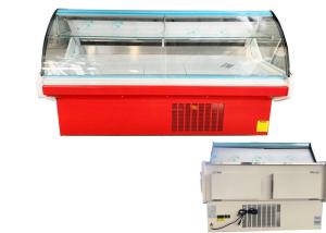 Quality Butchery Equipment Meat Display Cooler R404a Deli Refrigerated Showcase wholesale