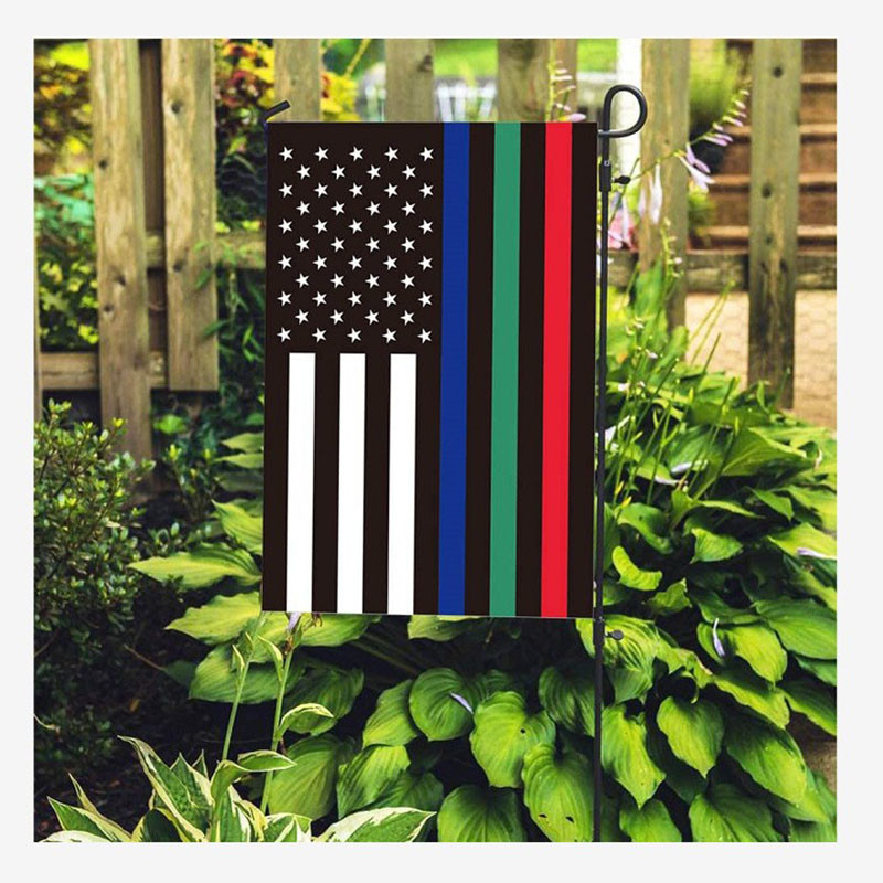 100d Polyester Halloween Decorative Garden Flags Digital Printing