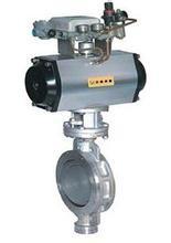 Quality Pneumatic Operated Power Station Valve Butterfly Valve Self-Cleaning wholesale