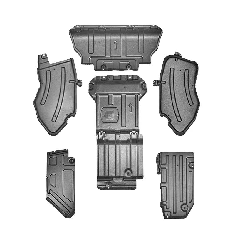 1810*870*8mm Off Road Aluminum Alloy Under Engine Cover Mud Flap Guard Skid Plate for JEEP Wrangler JL JK