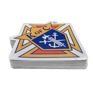 Quality Sunscreen Waterproof Car Sticker Customized Logo Die Cut Shape wholesale