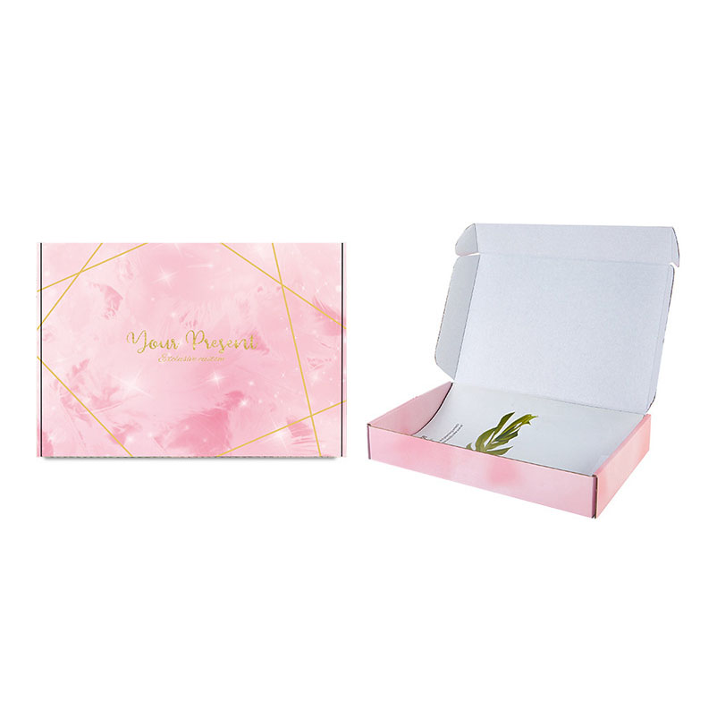 Custom Foldable Paperboard Mailer Gift Airplane Box for Clothing T-Shirt Packaging