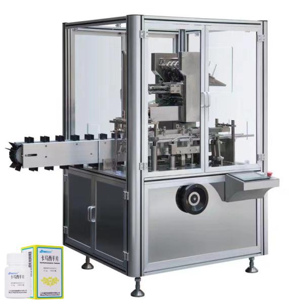 Fully Automatic Vertical Small Bottle Tube Cartoner Packaging Blister Plate