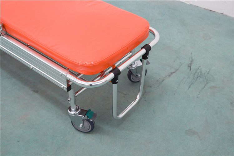 CE Certified Aluminum Alloy Medical Emergency Ambulance Stretcher for Operating Room ICU