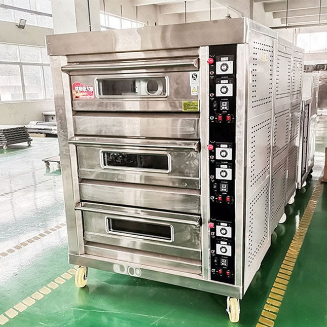Factory Direct Sale Electric Oven Cake Pizza Bread Baking Oven Large Capacity Baking Commercial Electric Oven