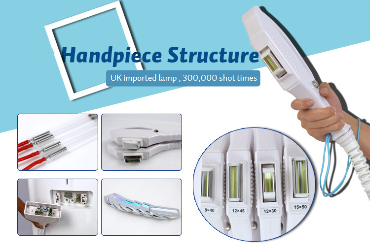 Professional IPL OPT Laser Machine For Hair Removal / Skin Rejuvenation