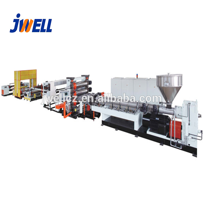 JWELL PE Aluminum and Plastic Composite Panel Extrusion Line