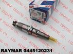 BOSCH Genuine common rail injector 0445120059, 0445120231 for Cummins 4945969,