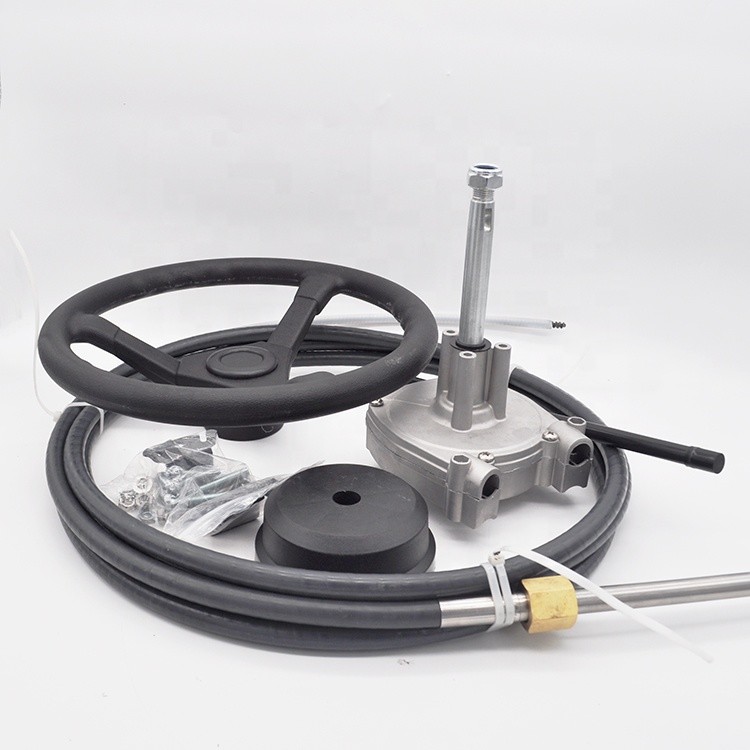 60Hp Outboard Steering System Wheel Outboard With 6m Cable