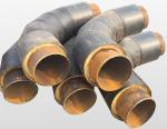 Polyurethane Foam 5mm Lined Pipe Fittings Carbon Steel Thermal Insulation High