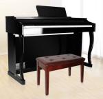 Classroom Living Room Odm Double Piano Stool 34.3cm Height