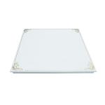 Aluminum Suspended Acoustic Tile Ceiling , Metal Drop Ceiling Tiles 600x600