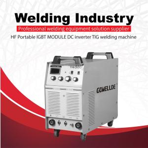 Quality HF Pluse Stick TIG MMA Welder IGBT DC Inverter Portable TIG Welder TIG500IJ wholesale