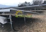 Aluminum Ground Mount Solar Panel Mounting Rack Wind Resistance