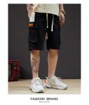 Straight Wide Leg Men Streetwear Shorts Polo Cargo Shorts