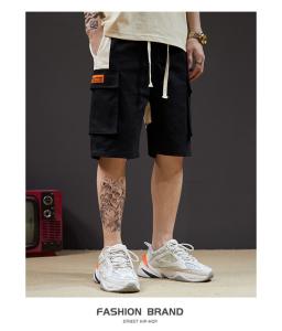 Quality Straight Wide Leg Men Streetwear Shorts Polo Cargo Shorts wholesale