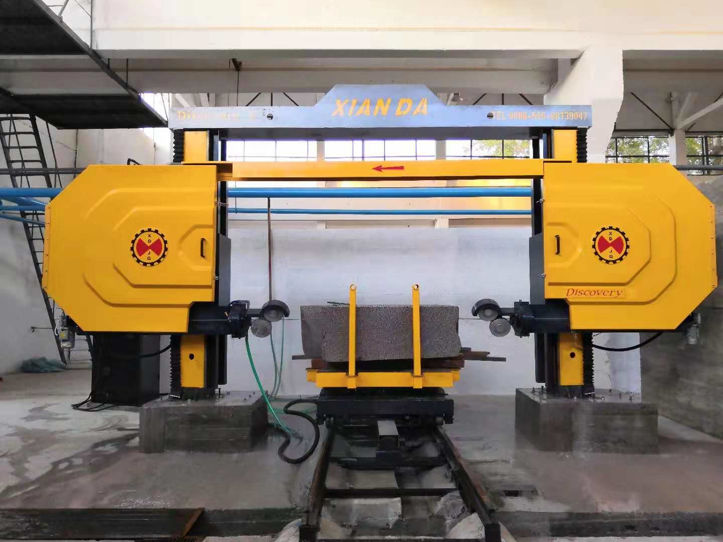 5 Axis CNC Diamond Wire Saw Machine For Granite And Marble 3D Shapes