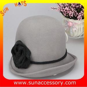 Quality T2961232 Sun Accessory customized winner fashion 100% wool felt cloche hats, women hats and caps wholesaling wholesale