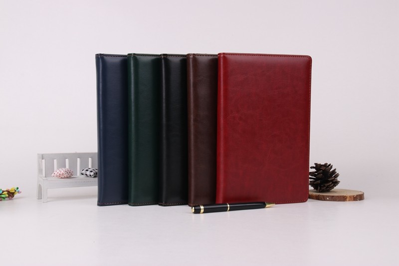 Exquisite PU leather notebook