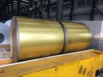 AZ70 Golden Anti-Finger Print Hot Dip Galvalume Metal Coil GL 55% ALU-ZINC Coils