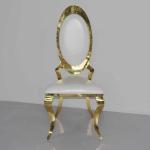 Custom Cushion Standard Stainless Steel Chair With Four Legs Living Room
