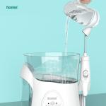 IPX4 Waterproof Electric Neti Pot 600ml Water Nasal Cleaner With 4pcs Nozzles