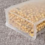 Flat Clear Zipper 850g Reusable Zipper Food Bags