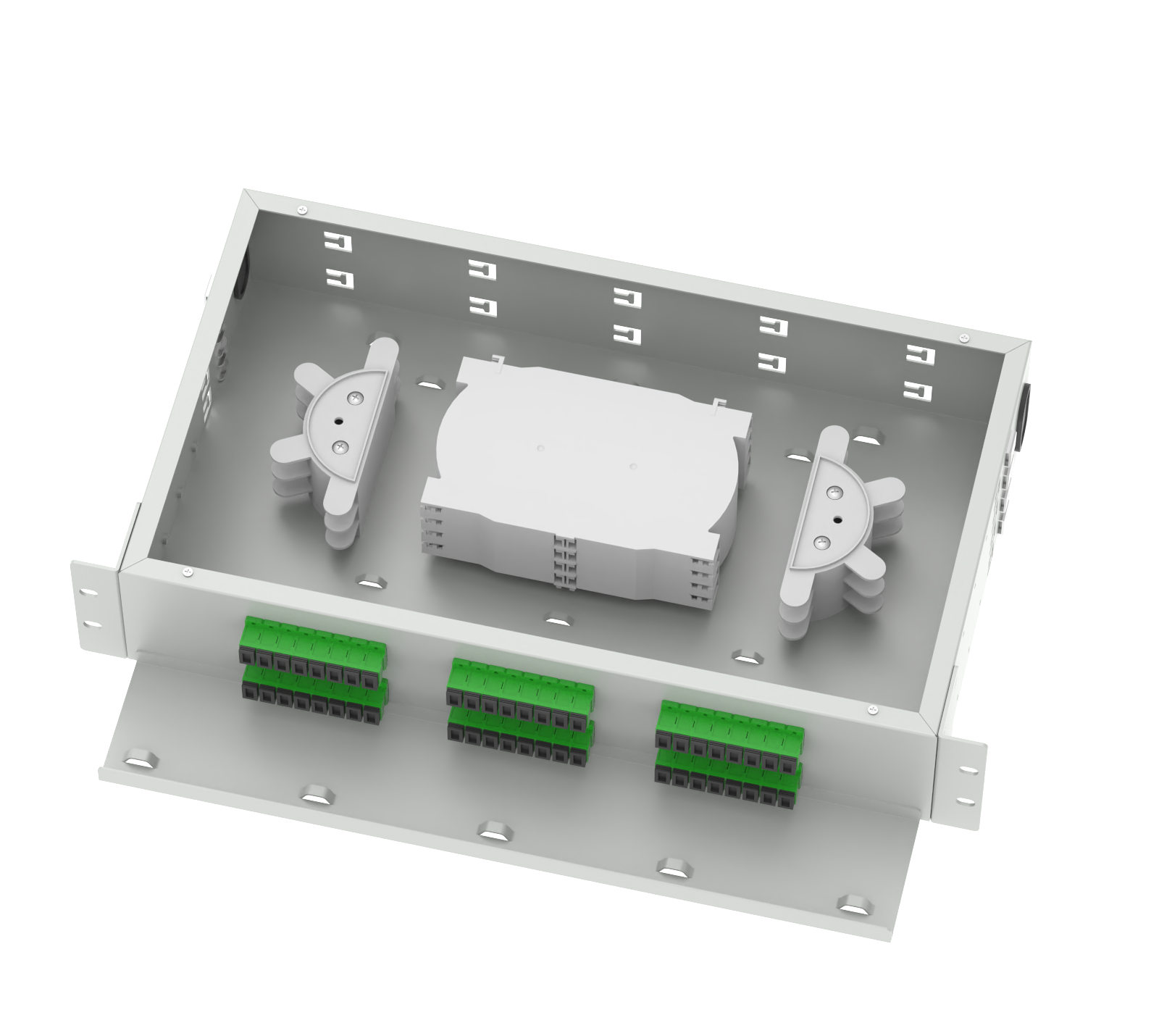 48 Ports SC APC 19 Inch Optical Distribution Frame for Network FTTH Infrastructure 5