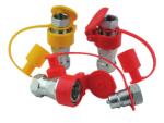 G1/2 Agricultural Quick Couplings , Carbon Steel Hydraulic Quick Coupler