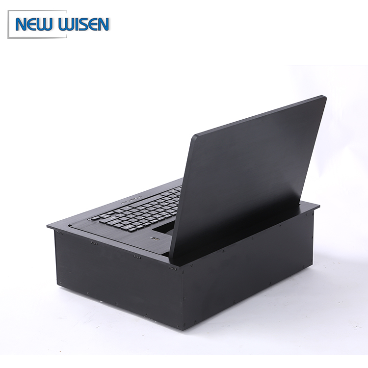 22 Inch Flip Up Laptop LCD Computer Monitor For Conference Table