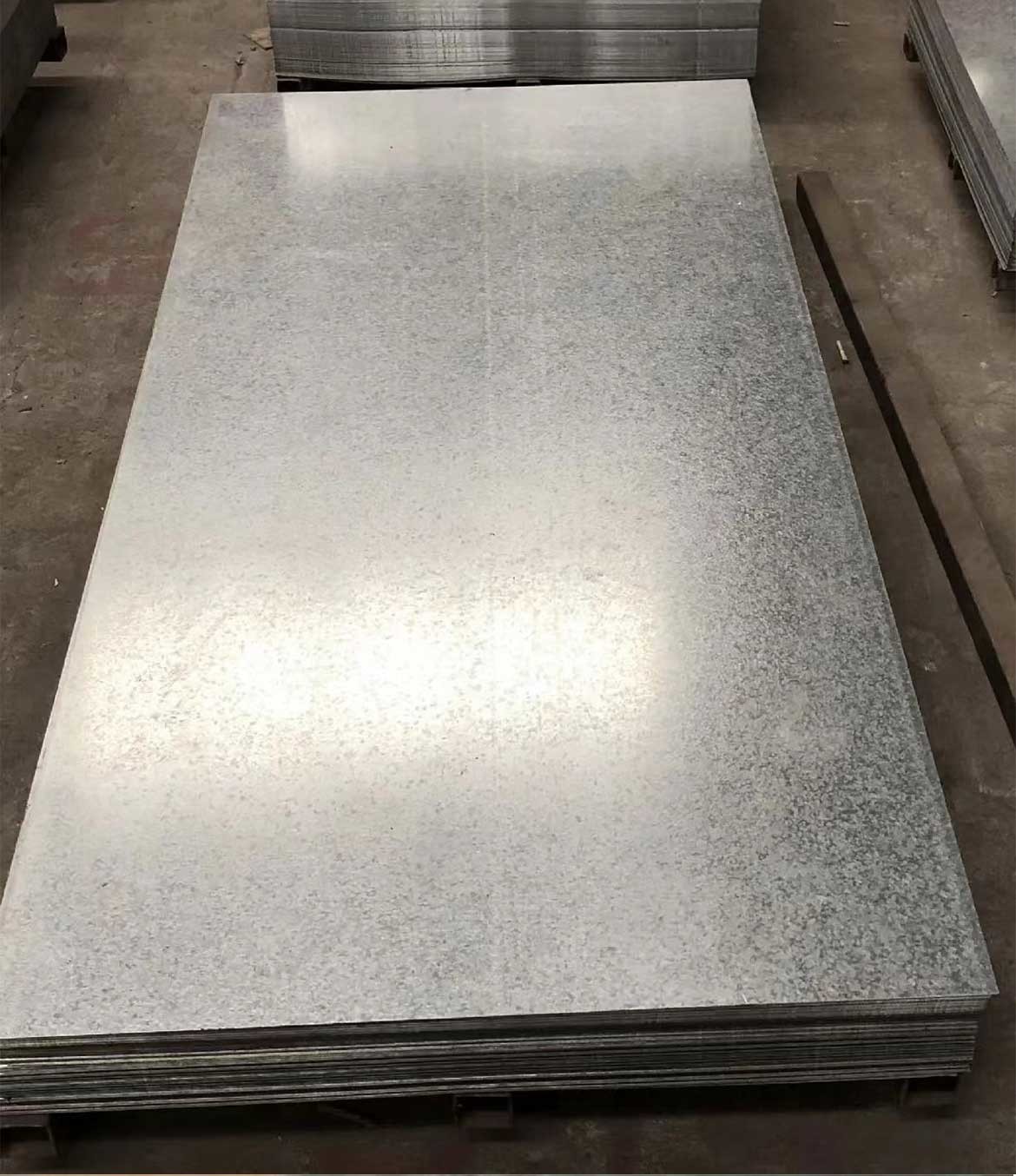 detail small spangle galvanized steel sheet