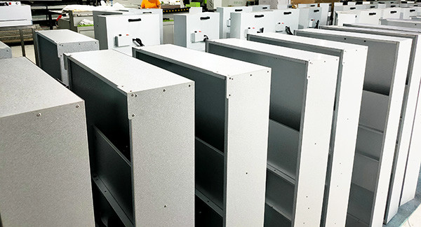 Cleanroom Ceiling Class H13 FFU Fan HEPA Filter Unit With AC Motor