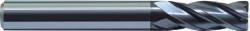 Quality 4 Flute Flattened Solid Carbide End Mills With Straight Shank wholesale