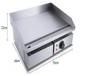 Quality Electric Stainless Steel Restaurant Griddle With 0℃~100℃ Temperature Control wholesale