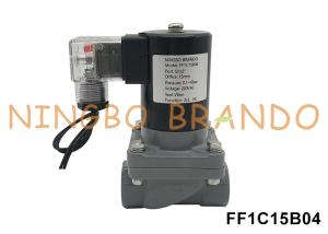 Quality 1/2'' Anti Corrosion CPVC Solenoid Valve For Acid Alkali Chemical 220V 110V 24V wholesale