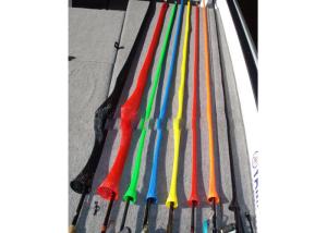 Quality 40mm PET Colorful Fishing Pole Protectors Fishing Rod Sleeve For Casting Rod wholesale