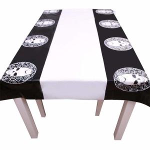 Quality Offset Printing Plain Dyed Halloween Table Cover 54*108'' wholesale